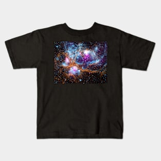 Star Clusters NGC 6357 Supernovas Cosmic Winter Wonderland Kids T-Shirt